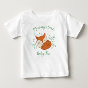 Fox Baby Shower Woodland Animals T-Shirt