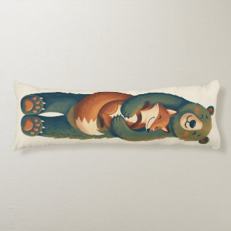 Fox Bear Hug Body Cushion