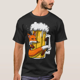 Fox Beer Lover T-Shirt