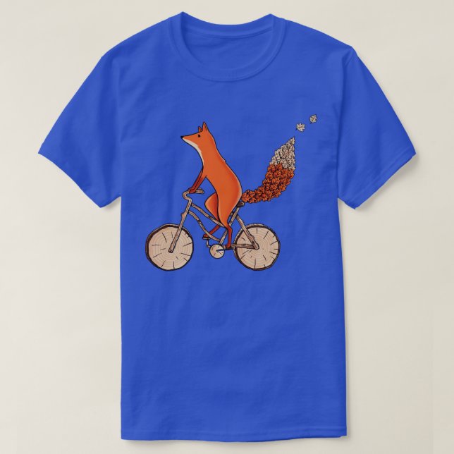 Fox Bicycle T-Shirt (Design Front)