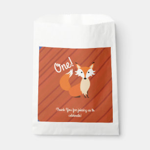 Fox Birthday Party Favour Bags