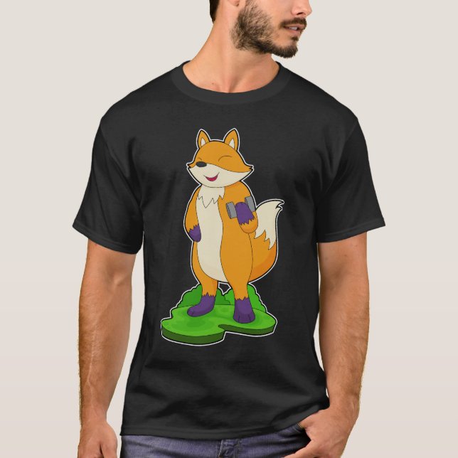 Fox Bodybuilding Dumbbell T-Shirt (Front)