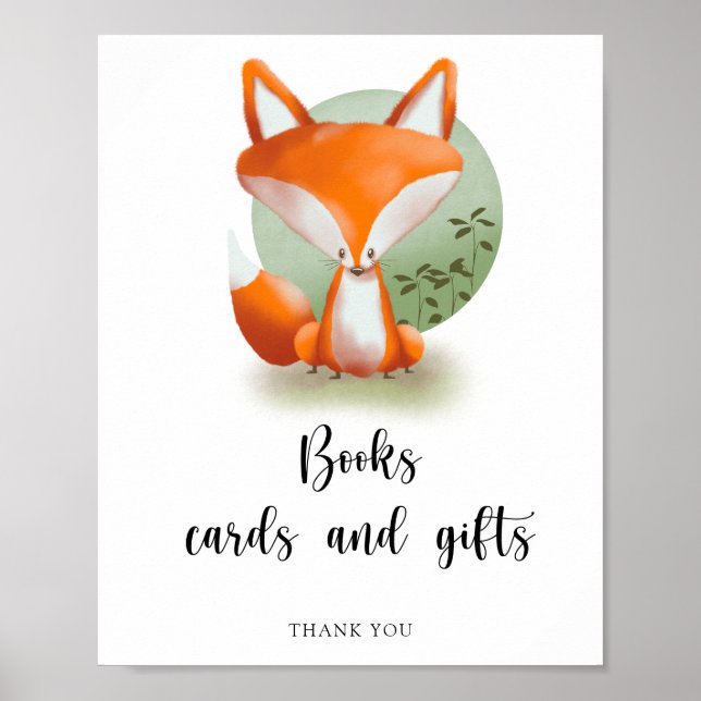 Fox - books cards and gifts poster (Front)