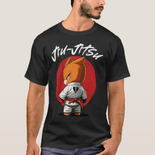 Fox Brazilian Jiu Jitsu and Grappling Raglan T-Shirt