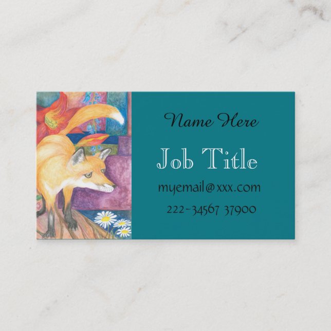 fox business card (Front)