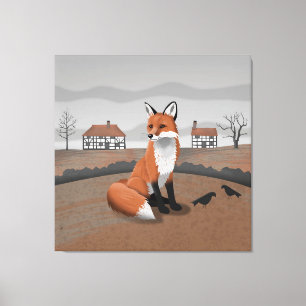 Fox Canvas Print