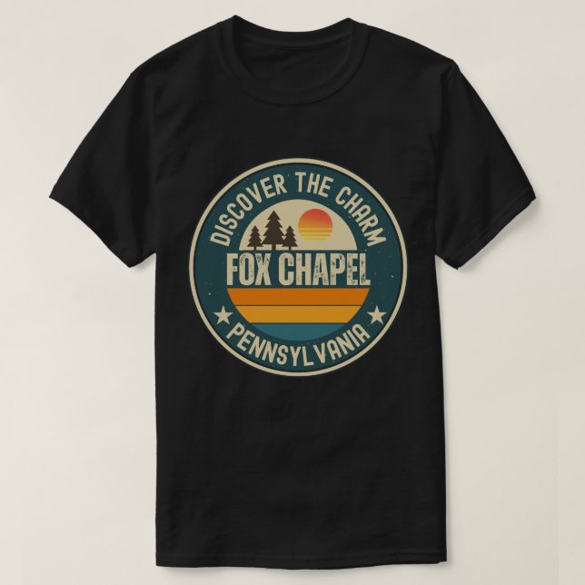 Fox Chapel, Pennsylvania T-Shirt (Design Front)