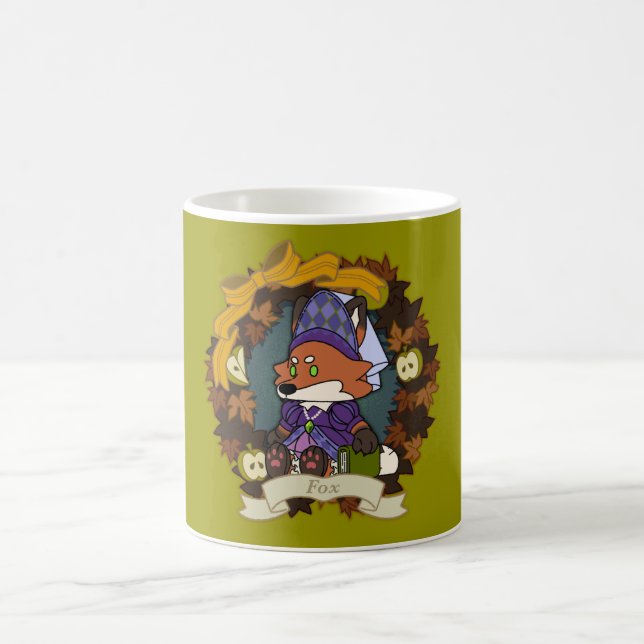 fox Classic Mug, 11 oz Coffee Mug (Center)