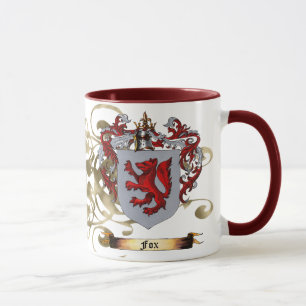 Fox Coat of Arms (2-sided) Mug