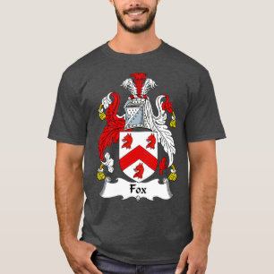 Fox Coat of Arms  Family Crest T-Shirt