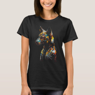 Fox Colourful Polygon  Animal Fox 1 T-Shirt