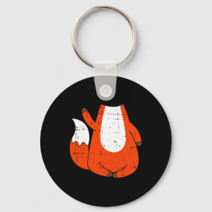 Fox Costume Cute Easy Animal Halloween Gift Key Ring