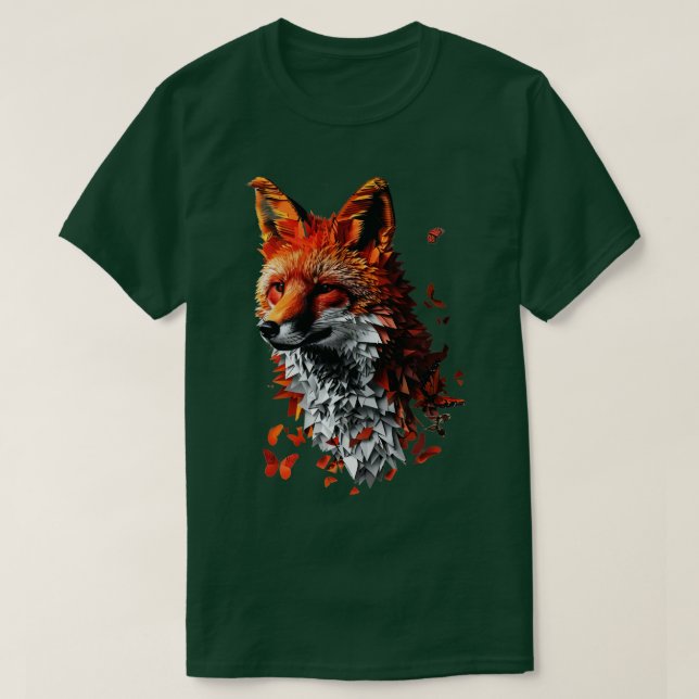 Fox Covert Creatures T-Shirt (Design Front)
