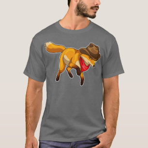 Fox Cowboy Cowboy hat T-Shirt