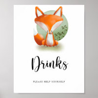 Fox Cub - Drinks help yourself