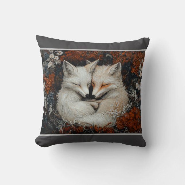 Fox Cuddles Cushion (Front)