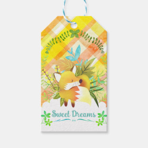 Fox Design Gift Tag