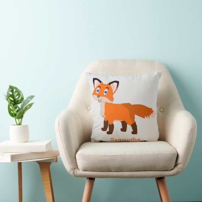 Fox Design Personalised Cushion (Chair)
