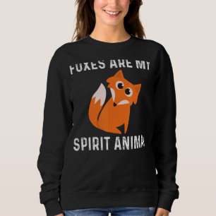Fox Designs For Men Women Foxes Animal  Wildlife 2 Sweatshirt
