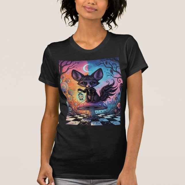 Fox Divided by the Twilight Realms T-Shirt (Front)