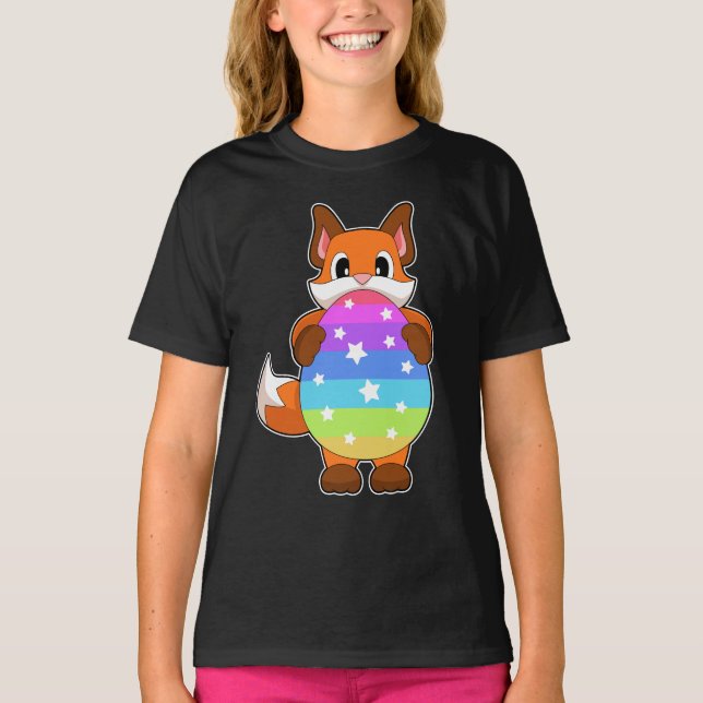 Fox Easter Easter egg T-Shirt (Front)
