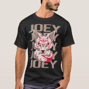 Fox Face - Joey Name T-Shirt