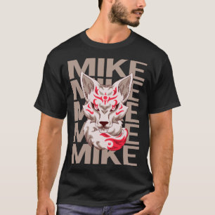 Fox Face - Mike Name T-Shirt