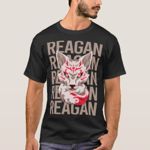 Fox Face - Reagan Name T-Shirt