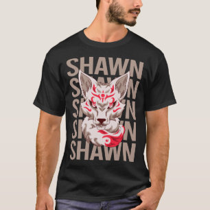 Fox Face - Shawn Name T-Shirt