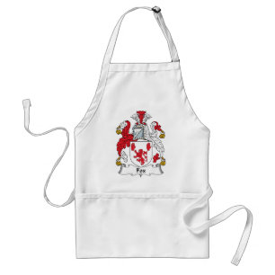Fox Family Crest Standard Apron