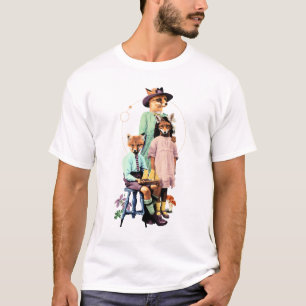 FOX FAMILY FANCY ANIMALS T-Shirt