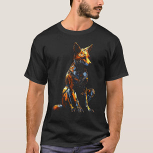 Fox Fantasy Art - Animal Artwork Fox T-Shirt