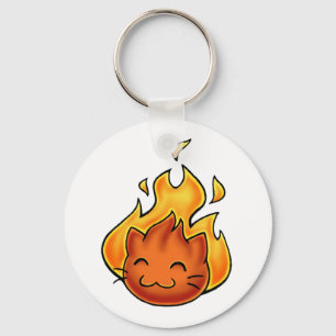 Fox Fire Key Ring