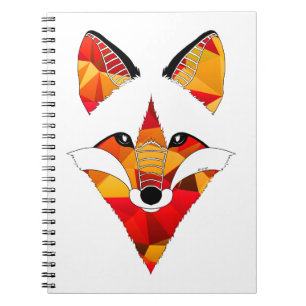 Fox Fire Spiral Notebook