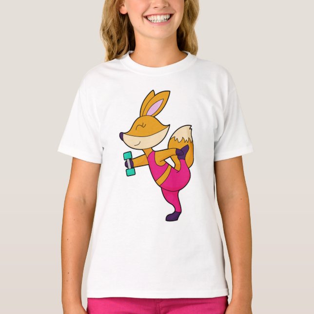 Fox Fitness Dumbbell T-Shirt (Front)