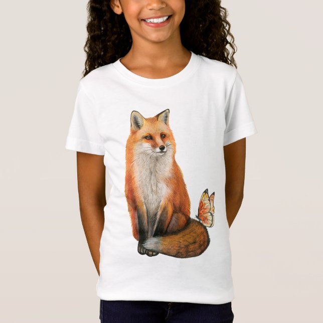 Fox & Flutter T-Shirt (Front)