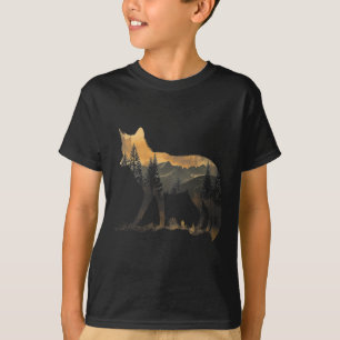 Fox Forest Nature Lover Mountains Hiking Camping H T-Shirt