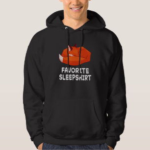 Fox Foxes Nap Sleeping Sleep Pajama Pyjamas Nightg Hoodie