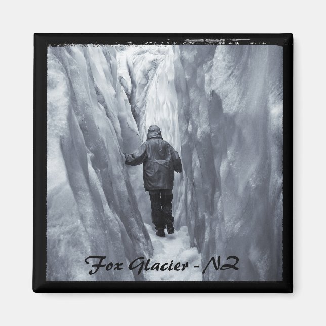 Fox Glacier - New Zealand 4 (Fridge Magnet) Magnet (Front)