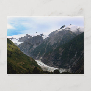 fox glacier postcard