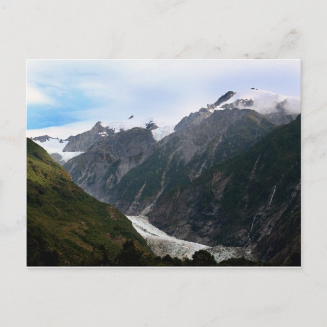 fox glacier postcard (Front)