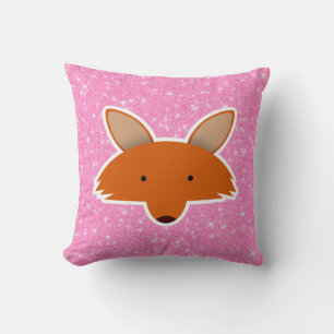 Fox Glitter Cushion