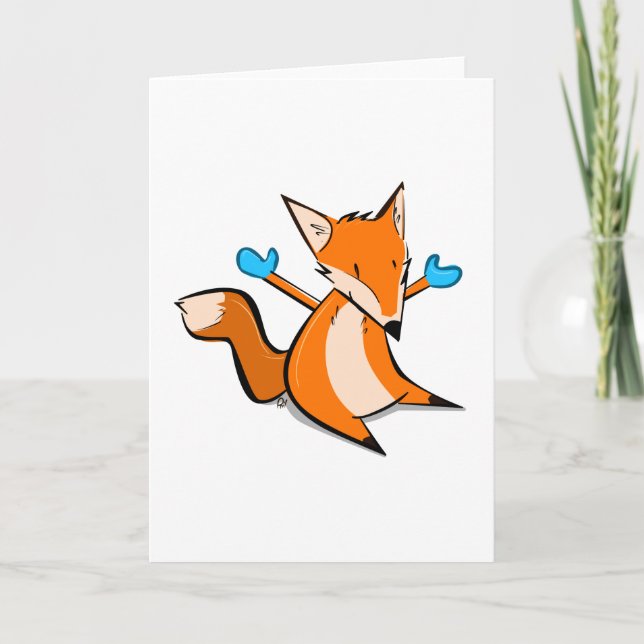 Fox Glove - Greeting Card (Front)
