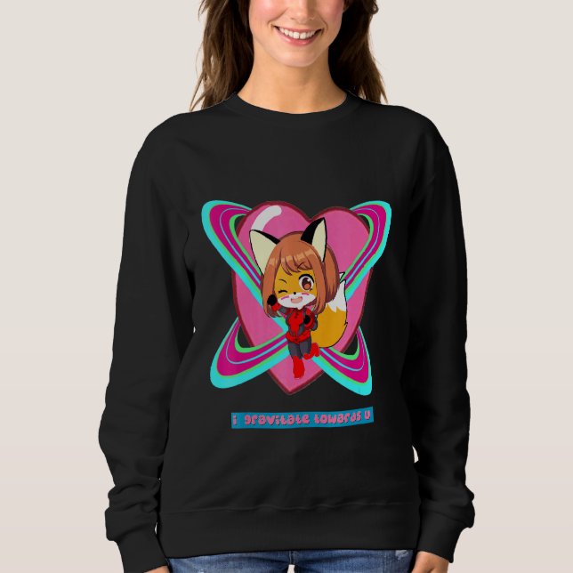 Fox Gravity Girl Super Space Sweatshirt (Front)