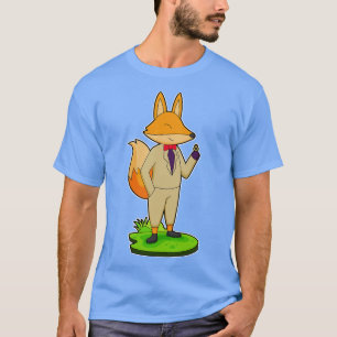 Fox Groom Ring Wedding T-Shirt