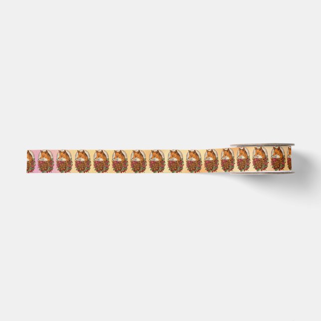 Fox Grosgrain Ribbon (Front)