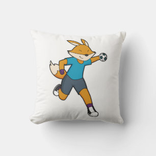 Fox Handball player Handball Cushion