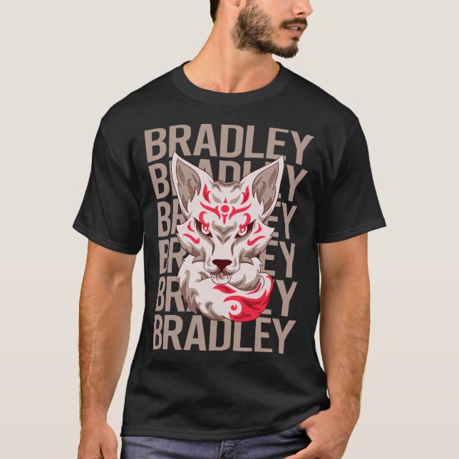Fox Head - Bradley Name T-Shirt (Front)