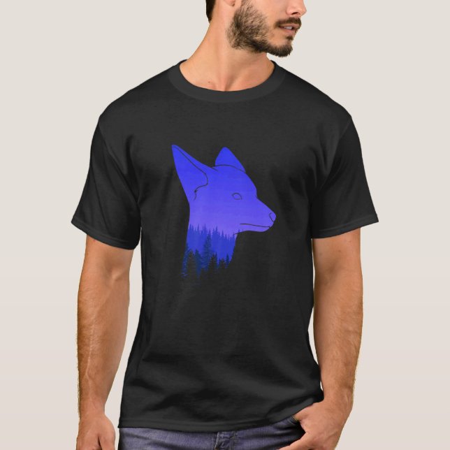 Fox head fox T-Shirt (Front)