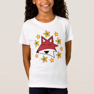 Fox head with stars T-Shirt